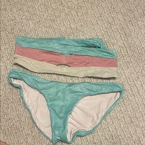 PQ swim bandeau set size medium